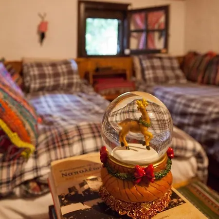 木屋 Dandy Agoriani - Iris- Fireplace - Up To 6